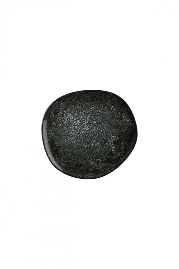 Bonna Porselen Cosmos Black Vao Düz Tabak 29 cm 6lı