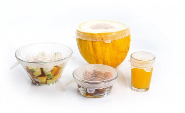 SİLİCOLİFE 6 ADET STREÇ KAPAK GIDA KORUYUCU SL-063 - 2