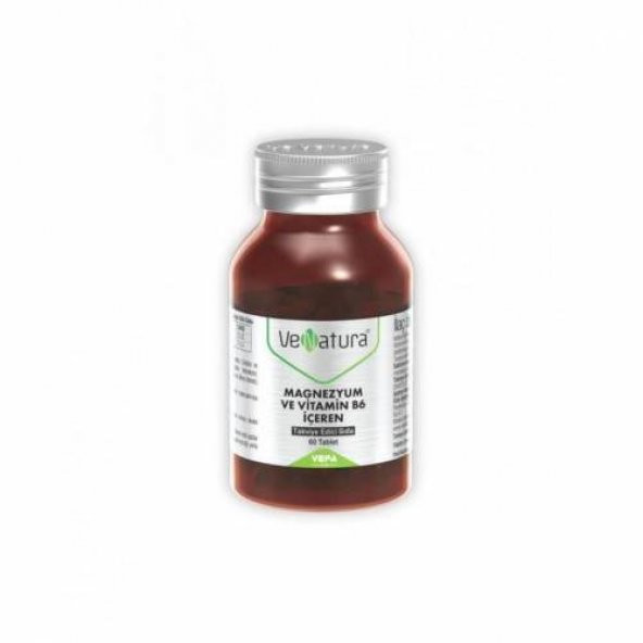 Venatura Magnezyum ve Vitamin B6 60 Tablet