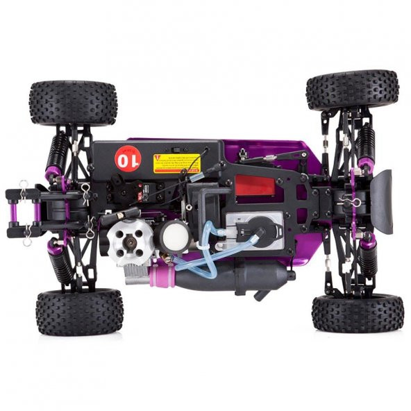 Redcat Racing Shockwave 1/10 Nitro Yakıtlı Arazi Aracı Mavi - 4