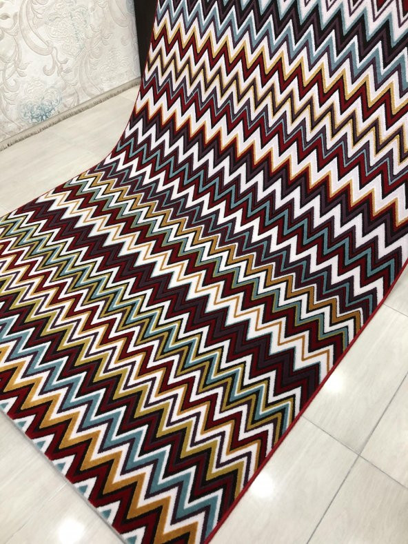 Bahariye Halı Saroz 4102 Renkli 160x230 İnce Halı 4 M2 ! - 8