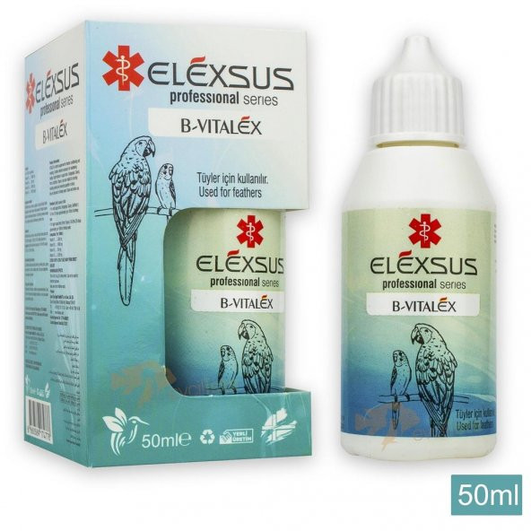 Elexsus B-Vitalex Kuşlar İçin B Vitamini Tüy Döküm 50ml