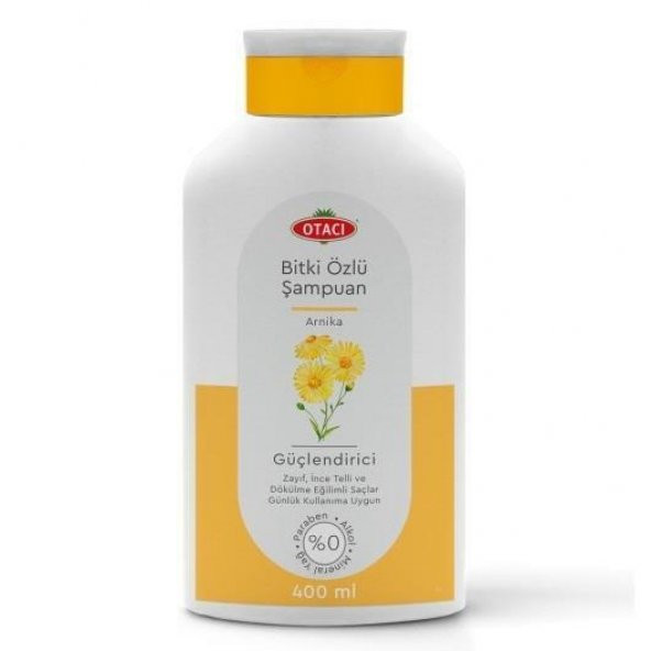 Otacı Şampuan Bitki Özlü Arnika Güçlendirici Hacim Verici 400 Ml
