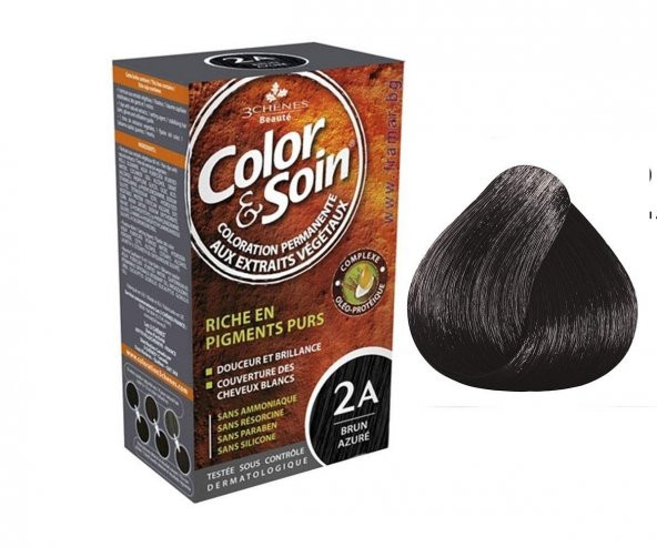 Color Soin 2A Brun Azure - Işıltılı Gök Siyah