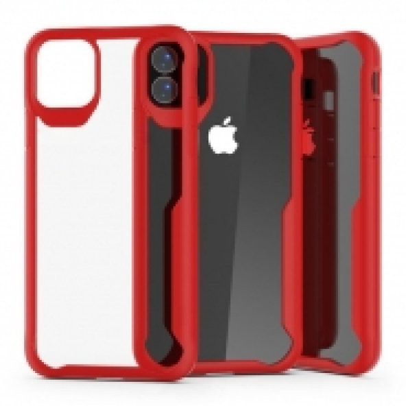 İPhone 11 6.1 İnch Shok Absorption Darbe Emici Kılıf MAVİ - 2