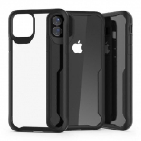 İPhone 11 6.1 İnch Shok Absorption Darbe Emici Kılıf MAVİ - 4