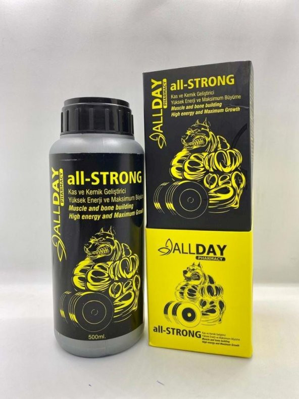 Allday All-Strong Kas ve Kemik Geliştirici 500 ml