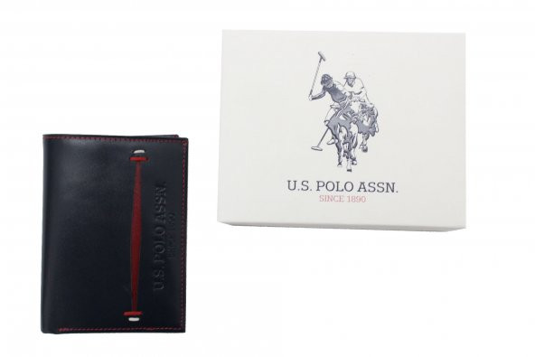 Plcuz 8385 U.S.Polo Assn.Hakiki Deri Erkek Cüzdan, Kartlık