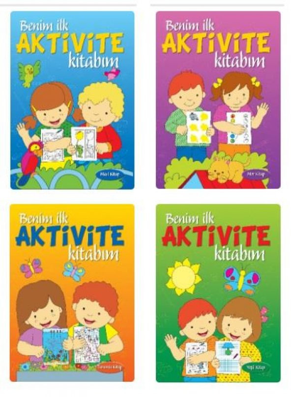 Parıltı Yayınları Okul Öncesi Benim İlk Aktivite Kitabım 4 Kitap