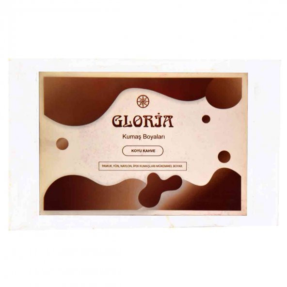 Kumaş Boyası Koyu Kahve 10 Gr Paket - 5