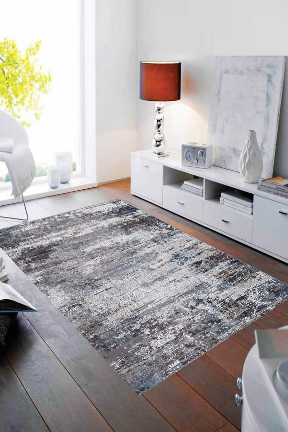 Diijital Baskı Kaymaz Taban Halı Mvh 513  RENKLİ 160X230