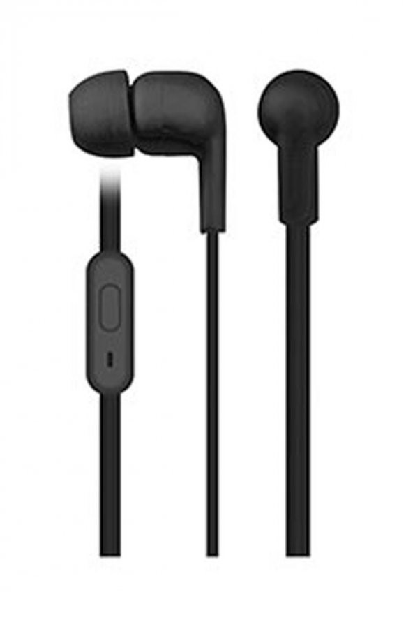 Hytech Jolly Siyah Mikrofonlu Kulak İçi Kulaklık HY-XK22