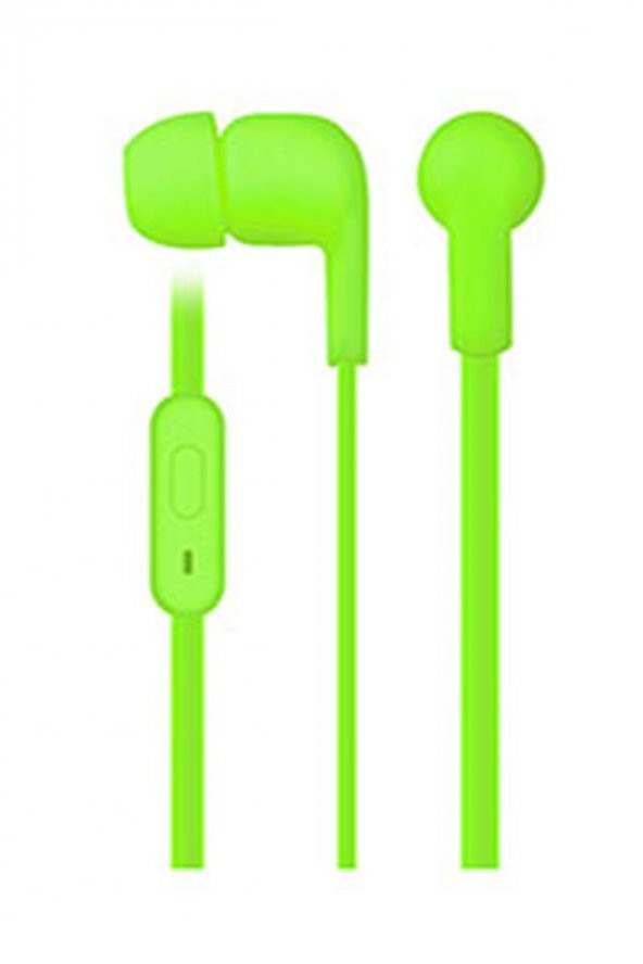 Hytech Jolly Yeşil Mikrofonlu Kulak İçi Kulaklık HY-XK22