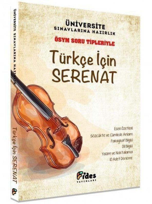 Fides Yayınları TYT Türkçe İçin Serenat