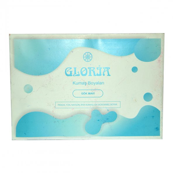 Kumaş Boyası Gök Mavi 10 Gr Paket - 5