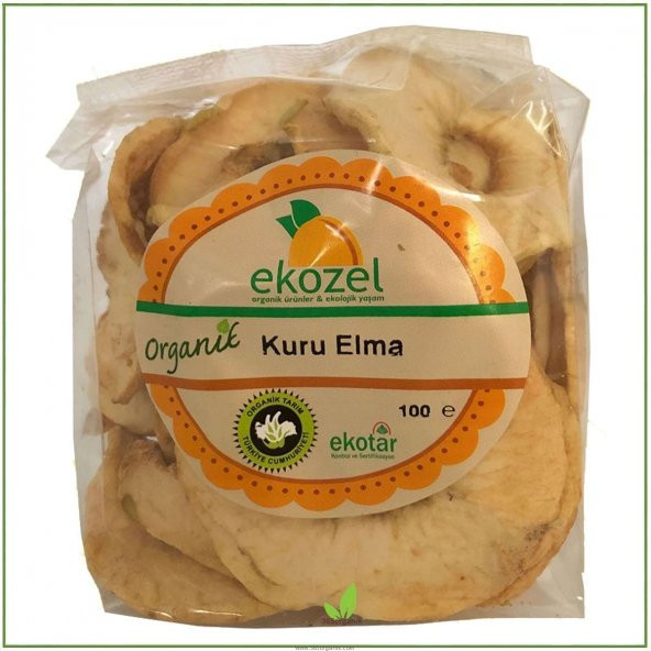 Ekozel Organik Kuru Elma 100 gr
