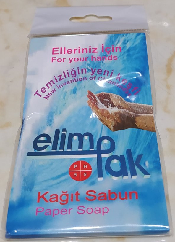 10 adet Elimpak kağıt sabun - 4