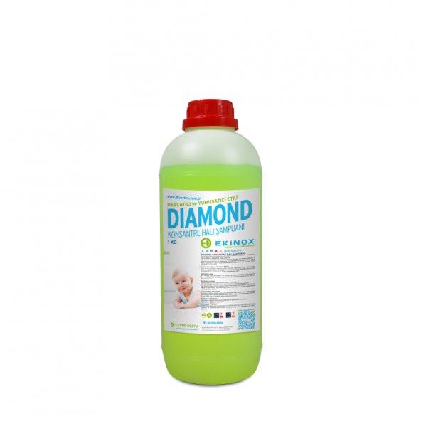 Ekinox Diamond Konsantre Halı Şampuanı 1 kg.