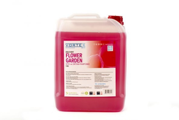 Vortex "Flower Garden" Oto ve Ortam Parfümü 5 kg.