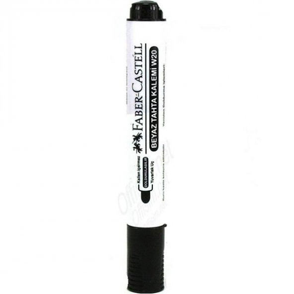 Faber Castell Doldurulabilir Beyaz Tahta Kalemi W20  Siyah - 2