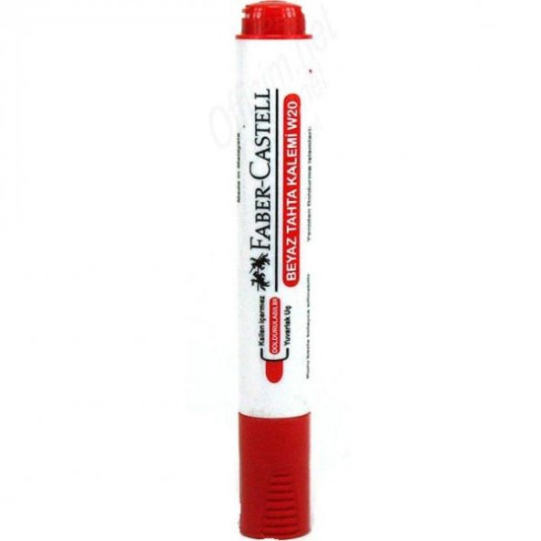 Faber Castell Doldurulabilir Beyaz Tahta Kalemi W20  Siyah - 4