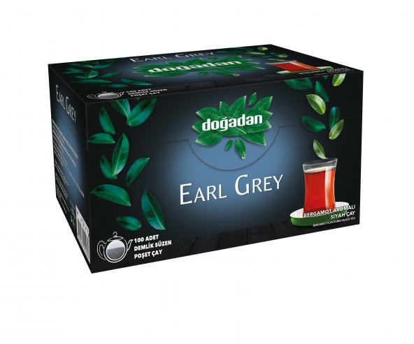 Doğadan Earl Grey 100lü Demlik Poşet Çay