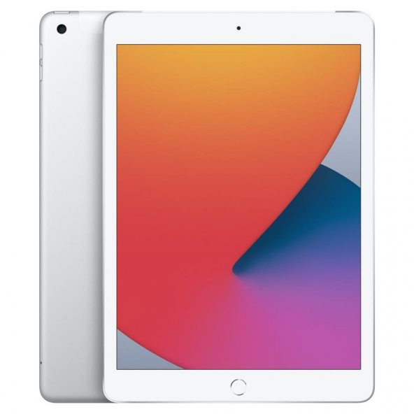 Apple iPad 8. Nesil 32 GB 10.2" WiFi Cellular Gümüş Tablet (Apple Türkiye Garantili)