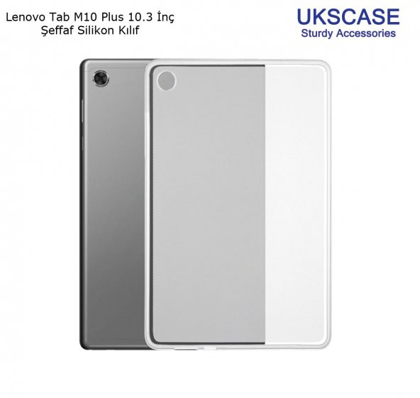 UKSCASE Lenovo Tab M10 FHD Plus X606F 10.3 İnç Silikon Kılıf