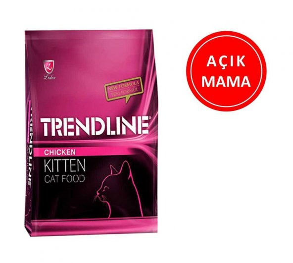 Trendline Kitten Yavru Kedi Maması 1 Kg AÇIK