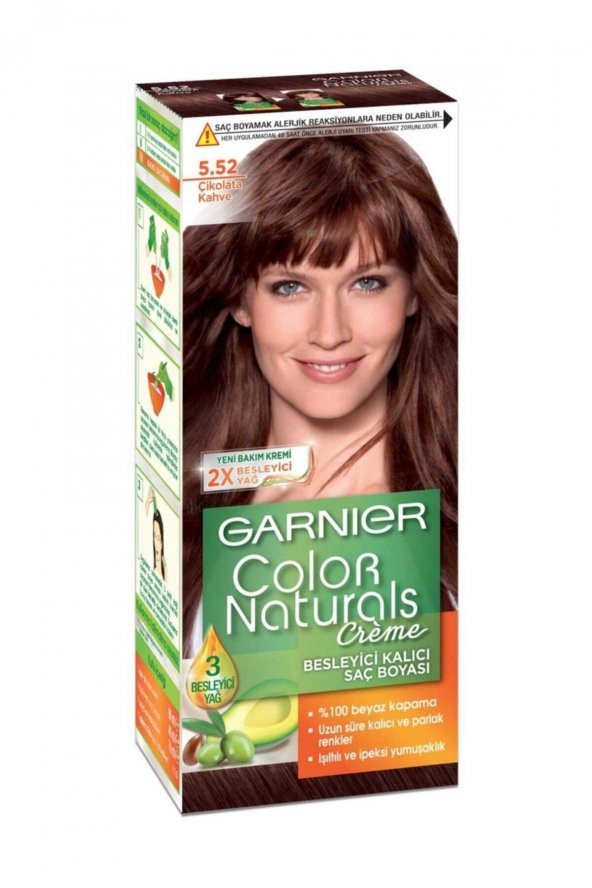 Garnier Color Naturals 5.52 Çikolata Kahve Saç Boyası