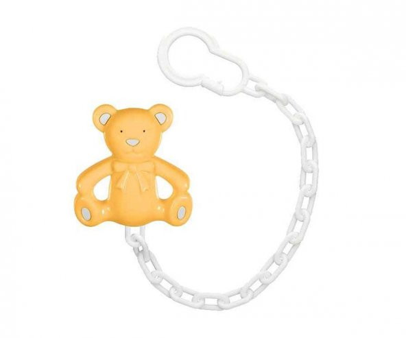 Wee Baby 903 Figürlü Emzik Askısı - Sarı ürün görseli 1