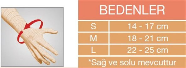 Orlex® TERMOPLASTİK DİNAMİK ATEL ( SAĞ EL )  ORX-TE 88 - 3