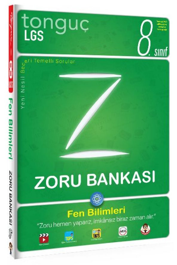 8. Sınıf LGS Fen Bilimleri Zoru Bankası Tonguç Akademi