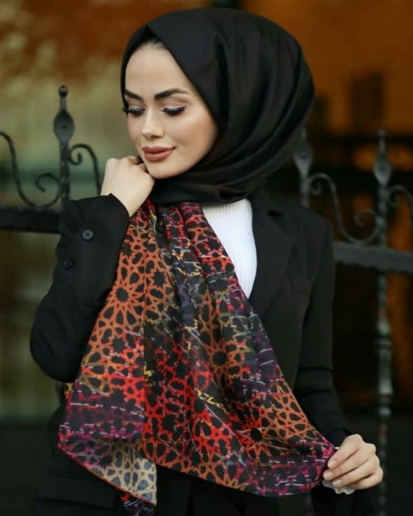 Siyane Soft Pamuk Şal - 1
