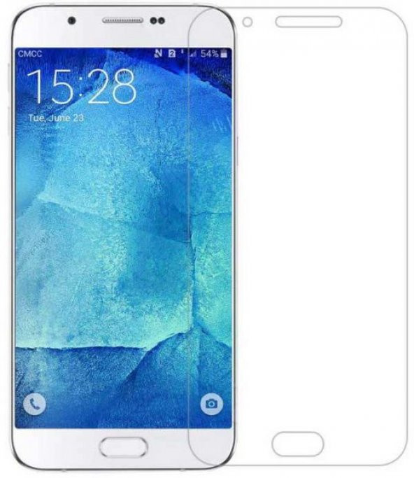 Samsung A8  Tempered Glass Çizilmez Cam Ekran Koruyucu