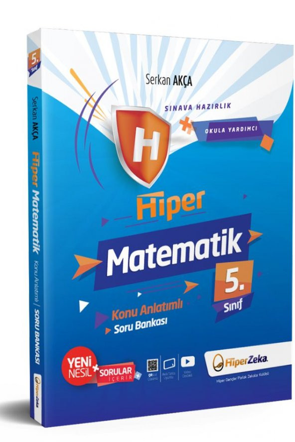 5. Sınıf Hiper Matematik Konu Anlatımlı Soru Bankası Hiper Zeka Yayınları - 1