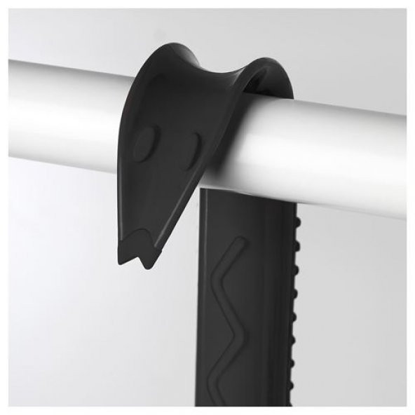 IKEA OMSORG 60 CM AYAKKABI ÇEKECEĞİ KERETA UZUN BOY SİYAH - 2