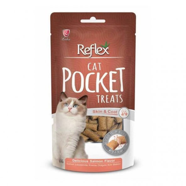 Reflex Pocket Somonlu Kedi Ödülü 60 Gr #