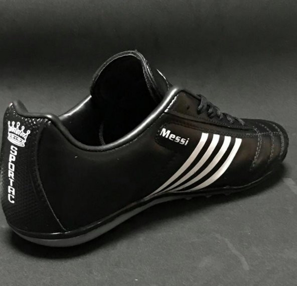 Sportaç Messi  Siyah Kırmızı  Orjınal Erkek Halı Saha Ayakkabısı HS1808NY