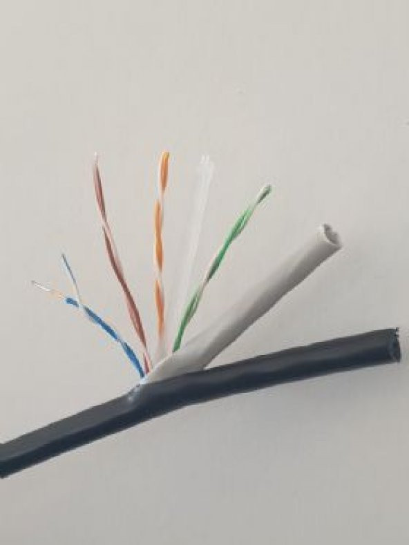 ALTERNANS CAT6 500 MT 23 AWG SİYAH MAKARALI OUTDOOR KABLO - 1