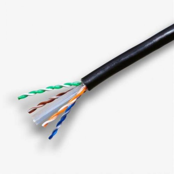 ALTERNANS CAT6 500 MT 23 AWG SİYAH MAKARALI OUTDOOR KABLO - 3