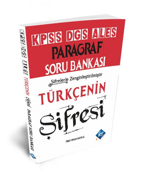 KR Akademi 2021 KPSS DGS ALES Türkçenin Şifresi Paragraf Soru Bankası