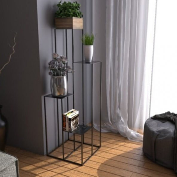 Maranta Metal Saksılık/Çiçeklik Raf ( 120 cm )