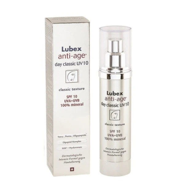 Lubex Anti-Age Day Classic UV10 50ml - Mineralli Gündüz Kremi - 1