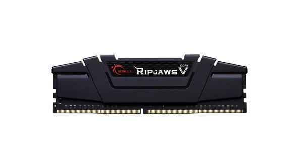 GSKILL RipjawsV 64GB (2X32) DDR4-3200Mhz CL16 Siyah 1.35V (F4-3200C16D-64GVK) - 3