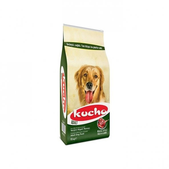 Kucho Adult Dog Lamb Kuzu Etli Yetişkin Köpek Maması  15 Kg