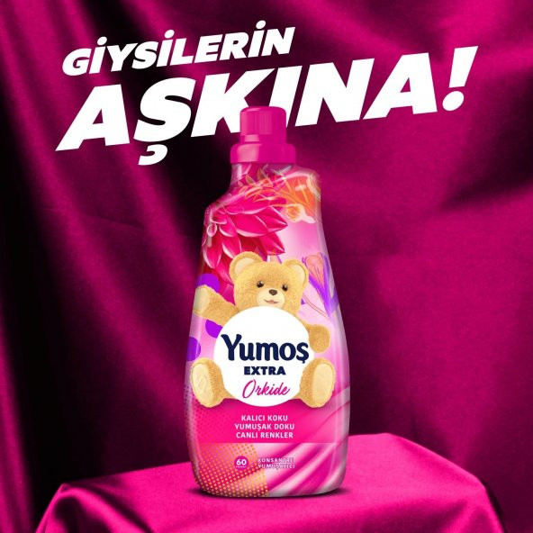 Yumoş Extra Yumuşatıcı Orkide 1440 Ml 4 x 60 Yıkama - 3
