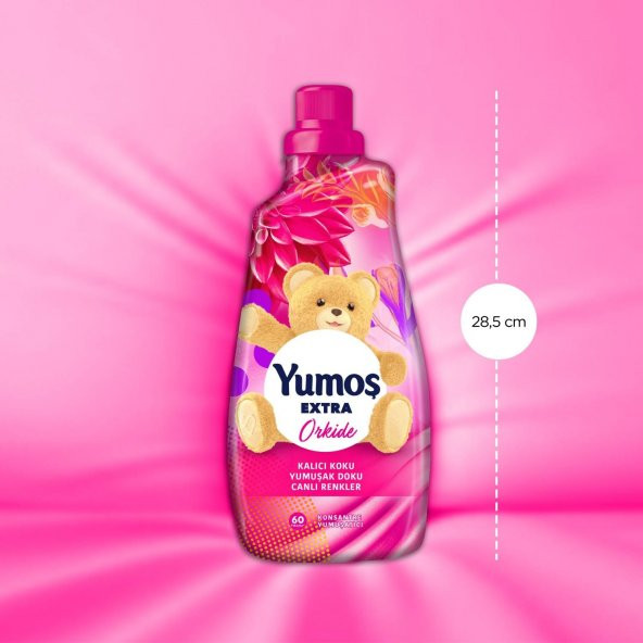 Yumoş Extra Yumuşatıcı Orkide 1440 Ml 4 x 60 Yıkama - 6