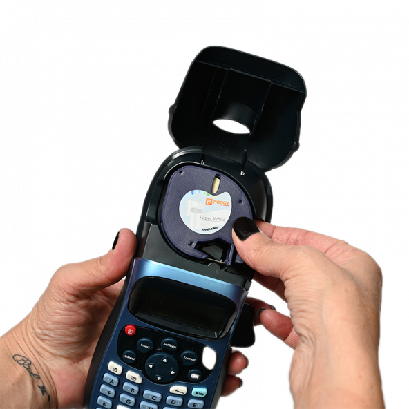 Foogy Dymo Letratag Muadili Thermal Plastik Şerit Etiket Şeffaf 12 mm x 4 mt - 2