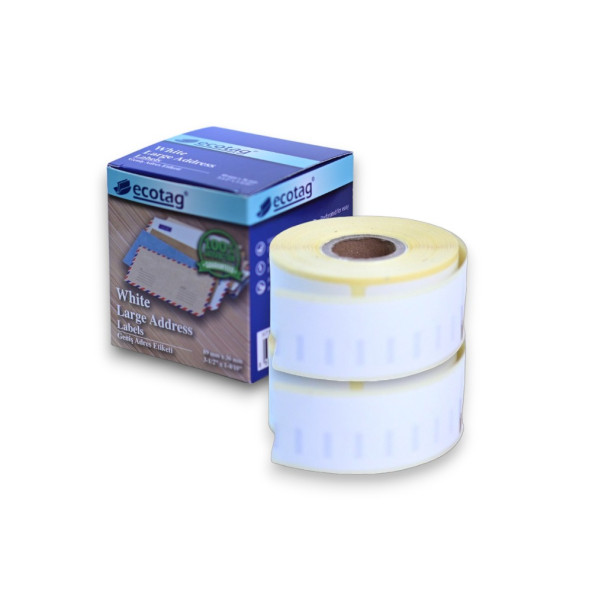 Ecotag Dymo Lw Muadili Adres Etiketi Orta 89 mm x 36 mm - 99012 -  520 Adet - 5